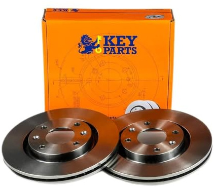 Key Parts KBD4534 Brake Disc Pair To Fit Citroen C1/Peu 107 05/05-