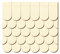 Sperrholz Schindeln - halbrund - Biberschwanz - Größen- und Mengenauswahl, Schindelgröße:20mm x 10mm, Pack mit:500 Stück
