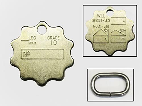 Lifting Chain Identification Tag & Link (Inspection Spare Grade 100)