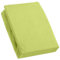 MESANA Dreamsoft Spannbetttuch, Mikrofaser, Plüsch, 90-100 x 200 cm, hellgrün, Mikorfaser