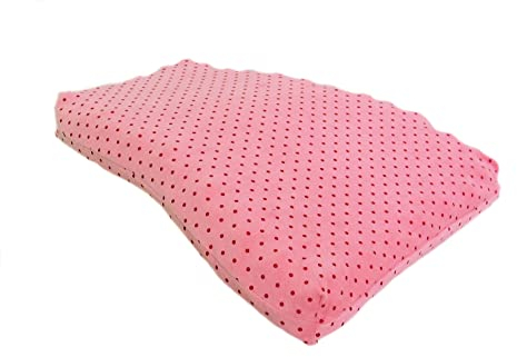 Auto Kindersitz Kissen mit Bezug Nicki-Plüsch (rosa)