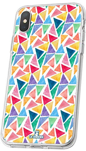 LA COQUERIE - Cover a triangolo per Huawei Mate 20 Lite, in silicone, semi-rigida, originale a fantasia, per smartphone