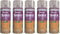 5 x All Purpose Yacht Varnish 400ML - Professional Gloss Finish Spray Wood Color Paint