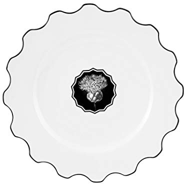Vista Alegre Christian Lacroix - Platos llanos (4 unidades), diseño de herbariae