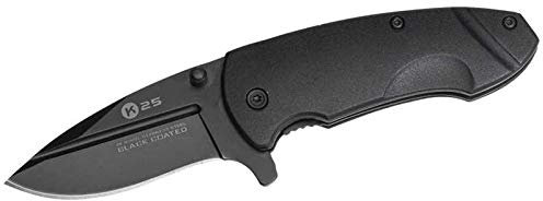 RUI Taschenmesser K25 Null Schwarz Aluminium