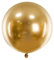 Glossy Runde Luftballon in Gold 60cm Chrom-Ballons