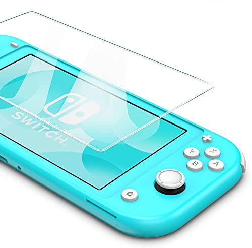 HQ-CLOUD 2 Verre Trempé Pour Nintendo Switch Lite .Film de Protection d'écran Transparent - Anti Rayures - Ultra Résistant Dureté 9H