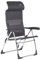 Crespo Silla Playa 7 pos. aluminio (Multifibra) COMPACT Asiento Alto Dunkelgrau