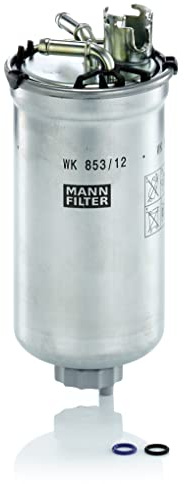 MANN-FILTER, WK 853/12 z Kraftstofffilter | Für PKW, Schutz des Kraftstoffsystems, Injektorschutz, Zuverlässige Kraftstoffversorgung, Echte OE-Technologie