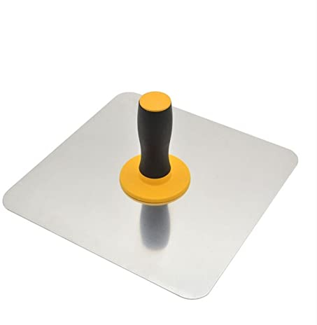 FHYTGBS Plaster Mortar Board- Aluminium Finishing Craftsman Trowel Mortar Board Plastering Tool Paint Holder With Lightweight Handle Holder
