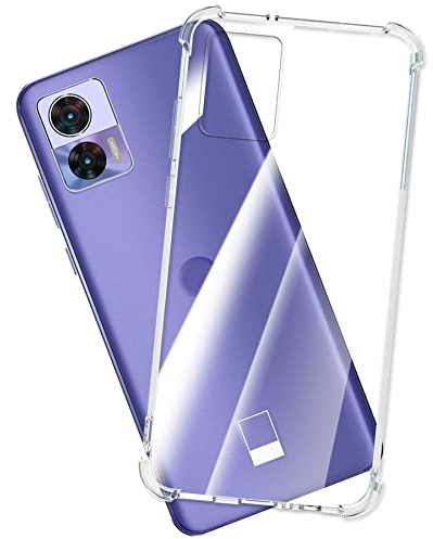 mtb more energy® Case Soft Armor kompatibel mit Motorola Edge 30 Neo - verstärkte Ecken - Kameraschutz - 1,5mm TPU - Schutz-Hülle Cover Handyhülle