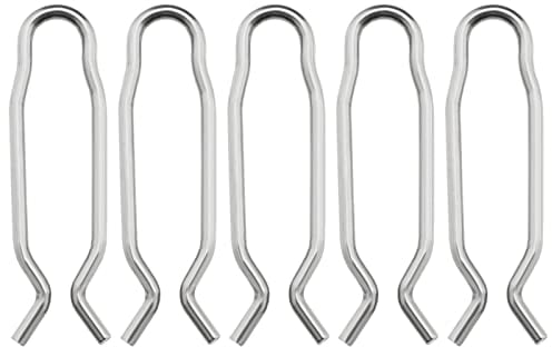 Create idea 5 Stück Hochdruckreiniger Rohr Federschelle Schlauchleitung Federklemme Clips aus 304 Edelstahl 50372210 Kompatibel mit Kärcher K3 K4 K5 K6 K7