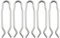 Create idea Lot de 5 colliers de serrage à ressort pour nettoyeur haute pression 50372210 compatibles avec Karcher K3 K4 K5 K6 K7 en acier inoxydable 304