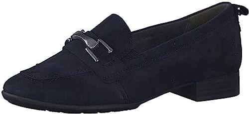 Tamaris Damen 8-84205-41 Slipper, Navy Suede, 42 EU