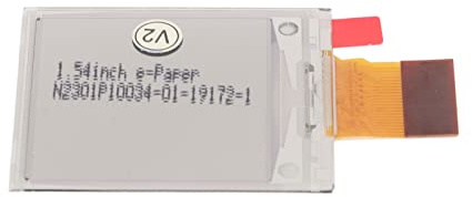 1,54 Zoll Electronic Ink Display, 200x200 Auflösung Elektronisches Papiermodul Schwarz Weiß Anzeigefarbe, 170 Grad Weitwinkel E Ink Display für Raspberry für Jetson für Nucleo