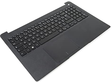 Dell Latitude 3500 Palmrest, Touchpad & FRENCH Backlit Keyboard - 0XPXMR + 0CMH7P (Renewed)