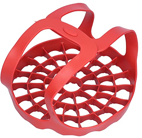 Cesta de Drenaje de de Silicona para Olla a Presión, Utensilios para Hornear Multifuncionales