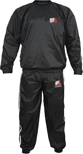 Belicon Sports Tute da sauna uomo e donna, impermeabili, resistenti agli strappi, per sport dimagranti, corsa, boxe, fitness (3XL)