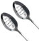 2Pcs Coffee Spoon Gifts Engraved Sweet Spoon Gift for Lovers His & Hers Couple Gift Friend Gifts Stainless Steel Coffee Tea Dessert Silverware for Wedding Anniversary Christmas Valentines Day