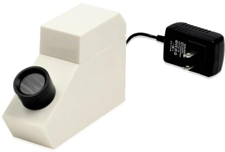 HHCCTEO Edelstein-Refraktometer mit eingebautem Lichttest, Brechungsindex, Schmuck-Identifikationsinstrumente, gemelogische Werkzeuge