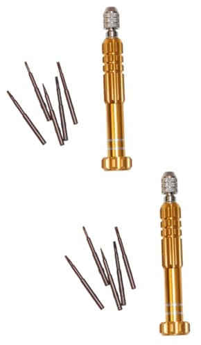 OSALADI 2 Pièces Tournevis outils multifonctions kit électronique outil multiple trousse quotidienne outil de maintenance informatique miniature Positionner produit Electronique