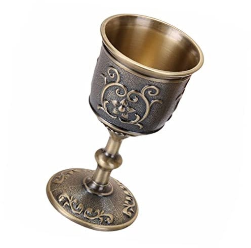 BESTonZON Bicchierino in Metallo Arredamento Retrò Vecchio Stile Arredamento Rustico Per La Casa Home Decor Arredamento Di Campagna Calici Decorazioni Domestico Lega Di Zinco