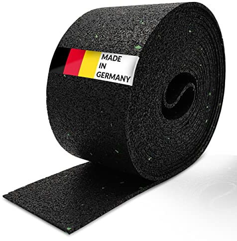 5000 x 80 x 3 mm Terrassenpad, Terrasenpads, Gummigranulat, Terrassenbau Rolle Streifen Terrasse Bautenschutzstreifen