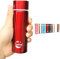Stainless Steel Water Bottle, Mini Flask 150ML,Coffee Vacuum Small Flasks Small Capacity Portable Travel Drink Water Bottle Insulated Cup (red)