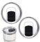 Ersatzdeckel Für 20 Oz Tumbler, 2er-Pack Deckel Für Tumbler,Yeti Deckel,Thermobecher Deckel Ersatz,Magnetischer Becher Deckel,Kompatibel Mit Schlankheitsbecher, Robust Und Langlebig