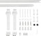 Kit de herrajes de puerta corredera 200cm/6.6FT, blanco, sistema de puerta corredera, riel de suspensión de acero al carbono con ruedas y riel para puerta corredera
