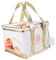 EXHUMKY Borsa Termica Insulated Cake Bag Con Maniglia Sacchetto Porta Vivande e Resistente Borsa Da Picnic Multiuso Per Cibo Da Asporto e Spesa Capacità Design Orsetto e Coniglietto