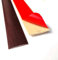 Bodenleiste, Vinyl-Bodenübergangsleiste for Verbinden von Bodenlücken, flexible Laminatbodenleiste, schneidbar(Red Oak)