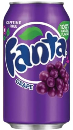 Fenta Grape (USA) 1er-Pack (1 × 355ml Dose) – US-Version – inkl. Pfand