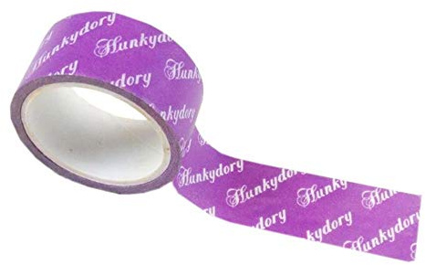 Purple Low Tack Tape 20mm x 10m - Craft + Scrapbooking - Hunkydory