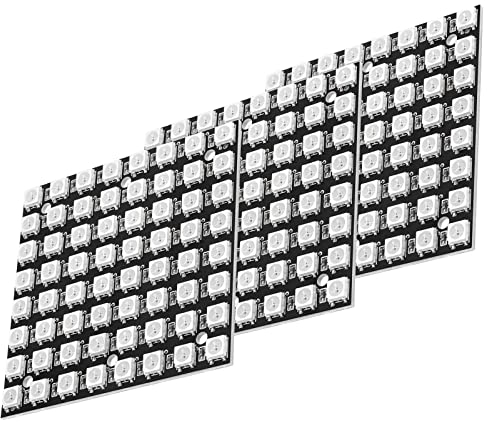 AZDelivery 3 x U 64 LED Matrix Panel CJMCU-8x8 Modul kompatibel mit Arduino und Raspberry Pi inklusive E-Book!