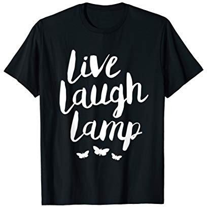 Live Lachen Lampe - Motte Meme T-Shirt