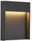 SLV LED Wandleuchte FLATT für die Außenbeleuchtung von Hauseingang, Wänden, Wegen, Terrassen, Fassaden, Treppen | LED Wandlampe, Aussenleuchte, Gartenlampe // CCT Switch (3000K/4000K), 460 Lumen, 14W