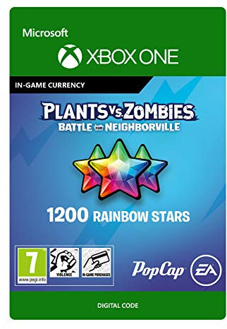 Plants vs. Zombies Battle for Neighborville: 1200 Rainbow Stars | Xbox One - Download Code