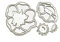 3D Blume Stanzschablone Scrapbooking Stanzschablonen Stanzen Schneiden Schablonen Stanzformen, Für Sizzix Big Shot/Cricut Cuttlebug/und Andere Stanzmaschine