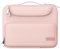MoKo 9-11 Custodia Protettiva per Tablet con Manico, Compatibile con iPad 10a/Air 5 10.9, iPad PRO 11 M2, 9/8/7a Gen 10.2, Galaxy Tab S9/S8 11 2023, Borsa per Tablet con Tasche Multiple, Rosa