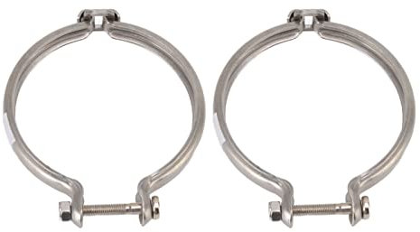 V-Band-Klemme für Turbinenauspuff, Einfach zu Installierende Turbolader-Patronenklemme aus Metalllegierung für das Auto