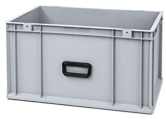 PROREGAL Eurobox NextGen Portable Uno | HxBxT 32x40x60cm | 65 Liter | Eurobehälter, Transportbox, Transportbehälter, Stapelbehälter