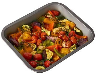 Lakeland Small Roasting Tin Coil-Coated Non-Stick 30 cm x 26 cm cm Dishwasher Safe