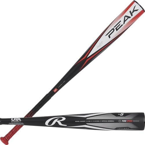 Rawlings Jungen Peak Baseballschläger, Kamel, Hellbraun, 30 Inch