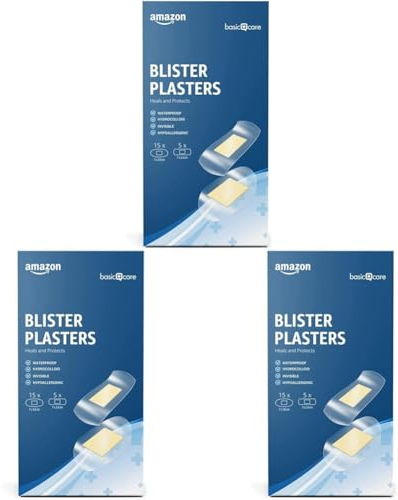 Amazon Basic Care Blisterpflaster, 20 Stück (Packung mit 3)