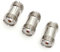 JZK 3x UHF-Buchse PL-259 auf UHF-Buchse SO-239 Koaxialkabel-Doppelbuchsenadapter