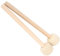 Mazo de Tambor de Madera, 2 Piezas de Baquetas de Bombo, Palos de Fieltro de Lana de Arce, Accesorios de Instrumentos de Martillo de Bombo para Percusión