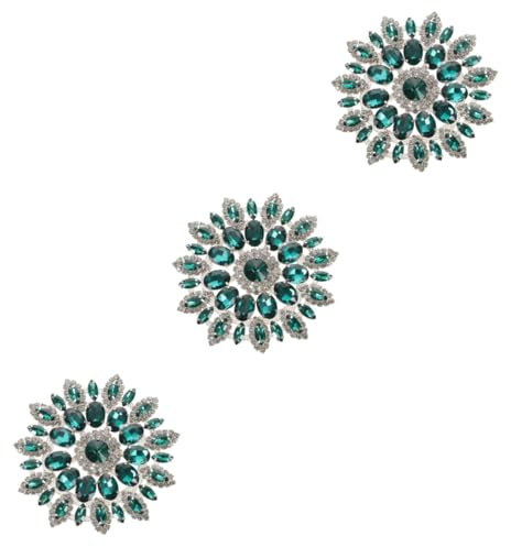 Operitacx Buchstabendekor 3St Heißkleber-Bodenstoffaufkleber lochabdeckung edelstein Aufnäher für Kleidung Abziehbild Jacke -Kleidungspatch Fleckendekor für Brosche Punk Strasssteine Hut