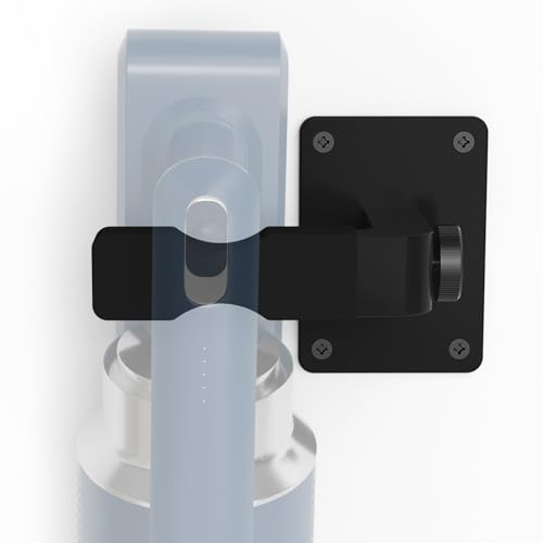 Shark Staubsauger Wandhalterung Mini Shark schnurlos Staubsauger Ständer kompatibel mit Shark IX141 IZ562H IZ682H IZ361H IZ462H IZ163H IZ363HT IZ483H und V7 V8 V10 V11 V12 V15 (schwarz)