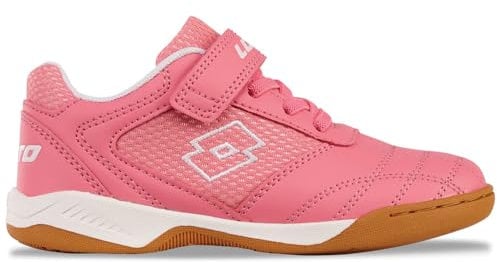 Lotto Unisex Kinder Sneaker, Fr Pink White, 25 EU